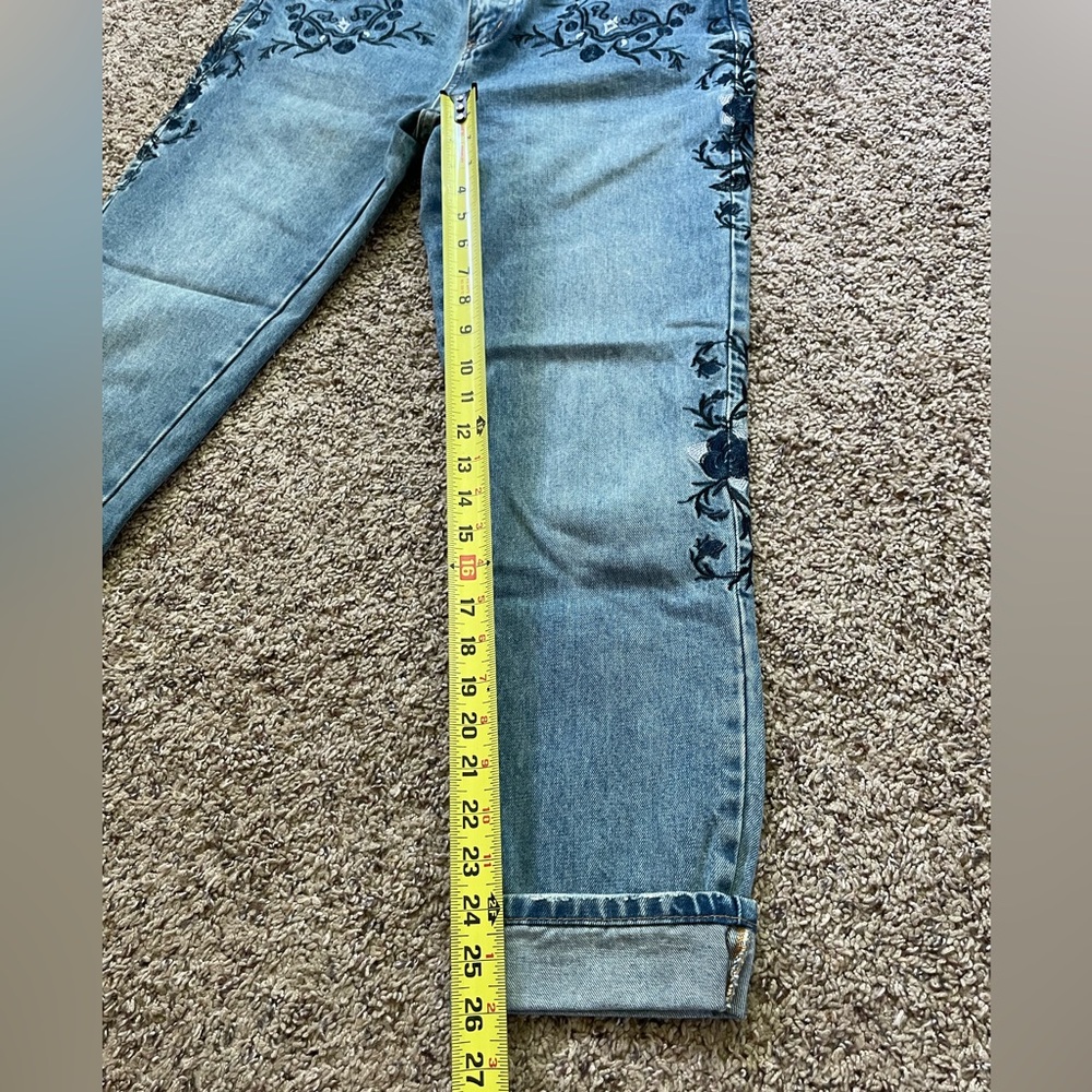 One Teaspoon floral embroidered jeans - Picture 9 of 11